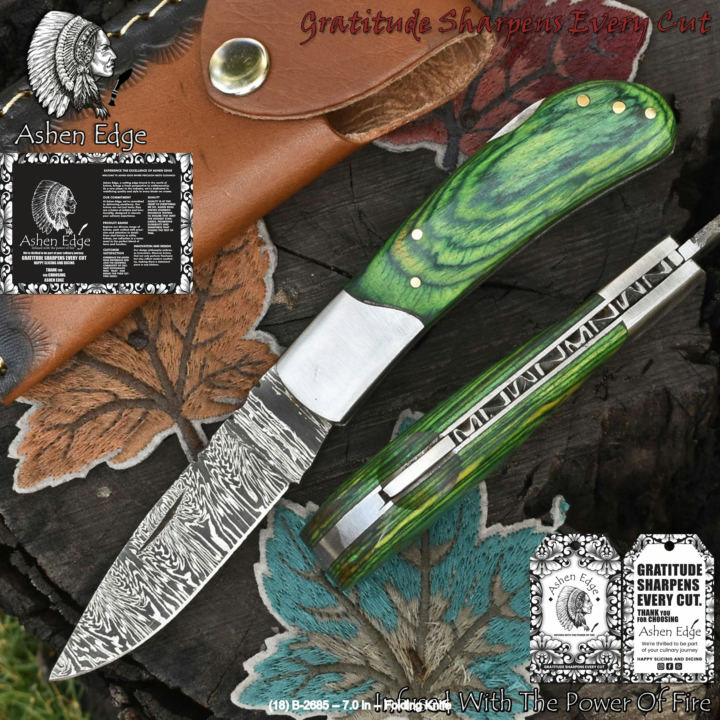 Wholesale pocket & folding knives hand-forged by Louis Martin