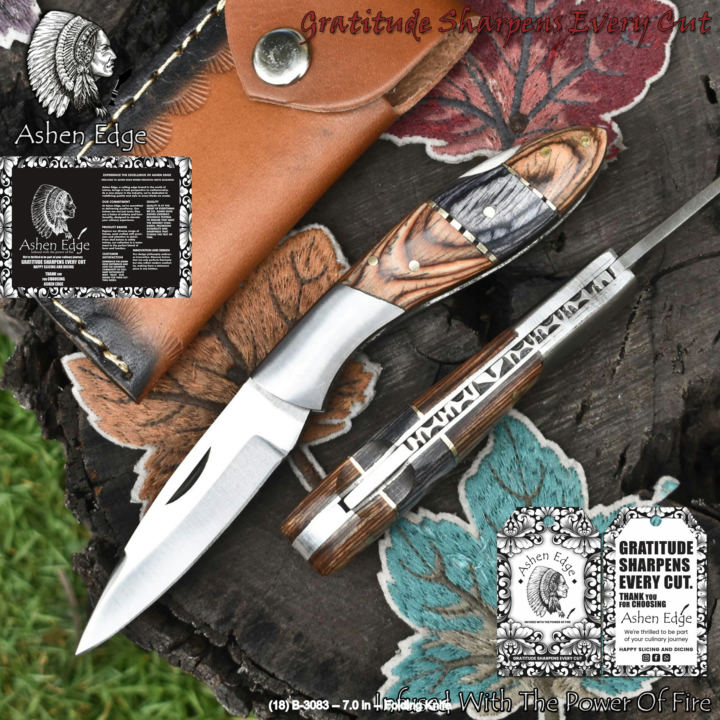 Wholesale pocket & folding knives hand-forged by Louis Martin