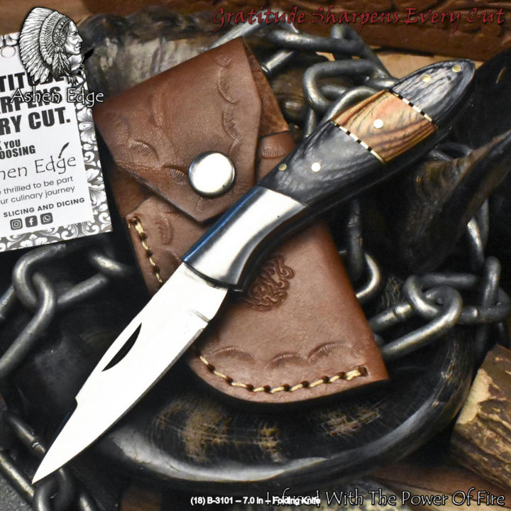 Wholesale pocket & folding knives hand-forged by Louis Martin
