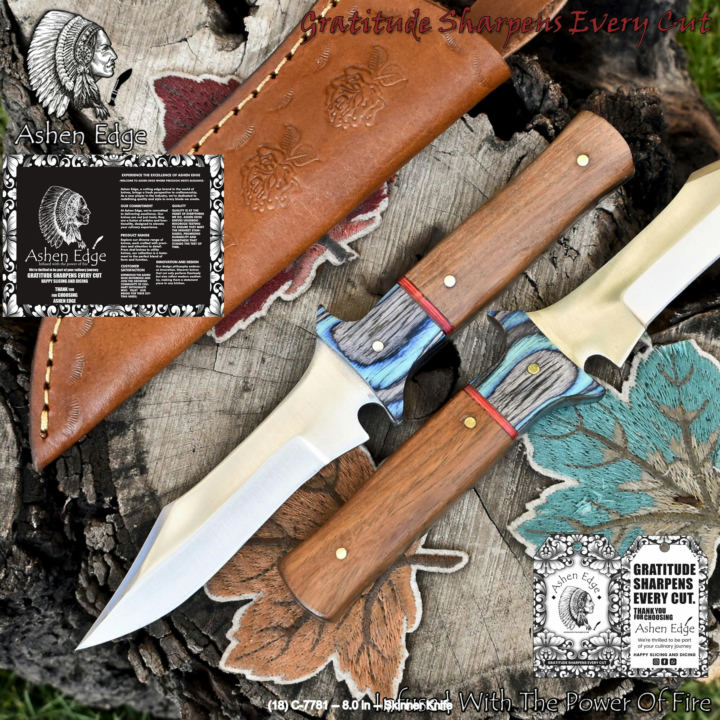 Wholesale skinning knives hand-forged by Louis Martin