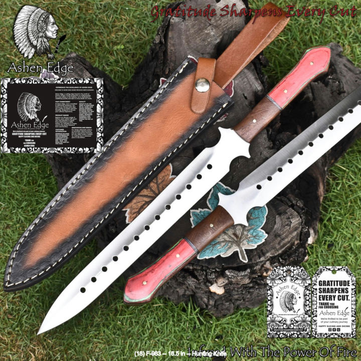 Wholesale hunting knives hand-forged by Louis Martin