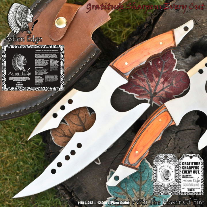 Wholesale pizza cutters hand-forged by Louis Martin