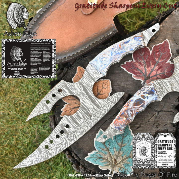 Wholesale pizza cutters hand-forged by Louis Martin