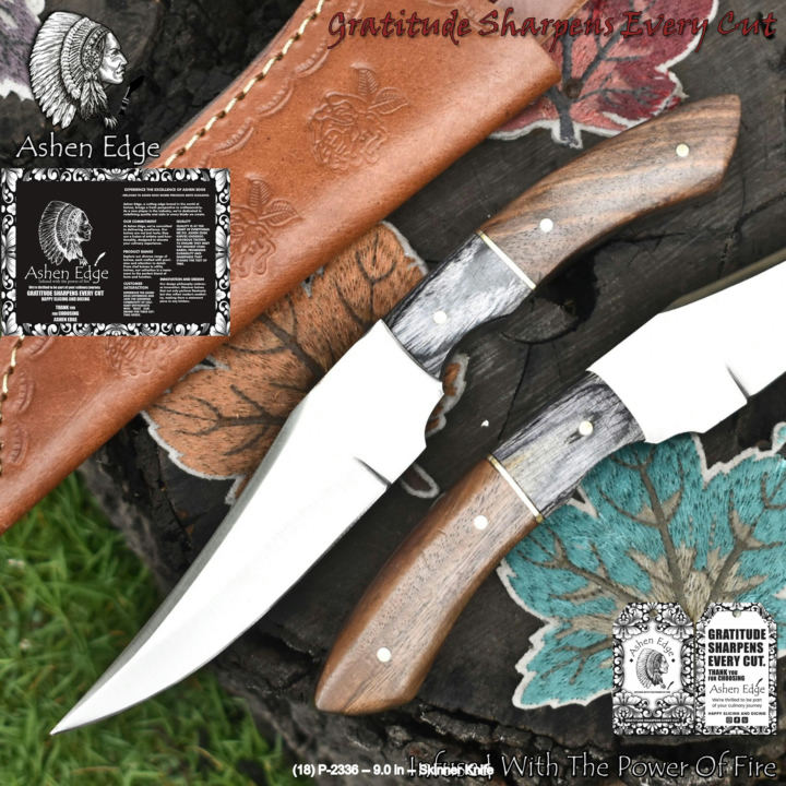 Wholesale skinning knives hand-forged by Louis Martin