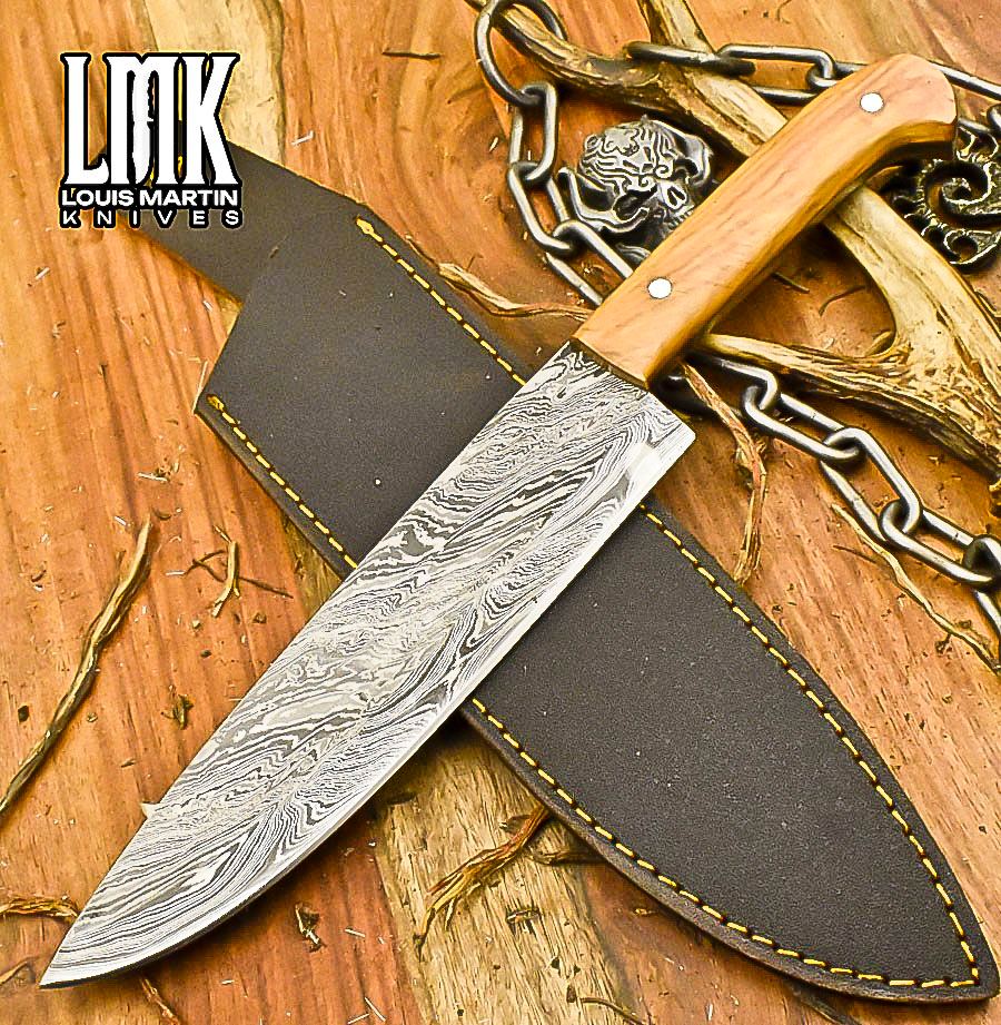 Wholesale machete bowie knives hand-forged by Louis Martin