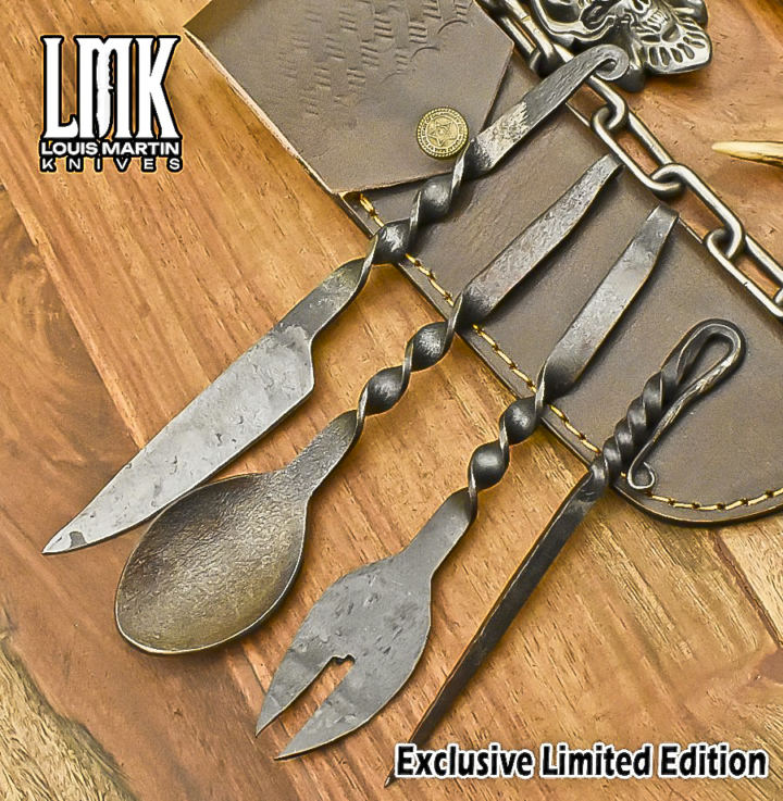 Wholesale antique table sets hand-forged by Louis Martin