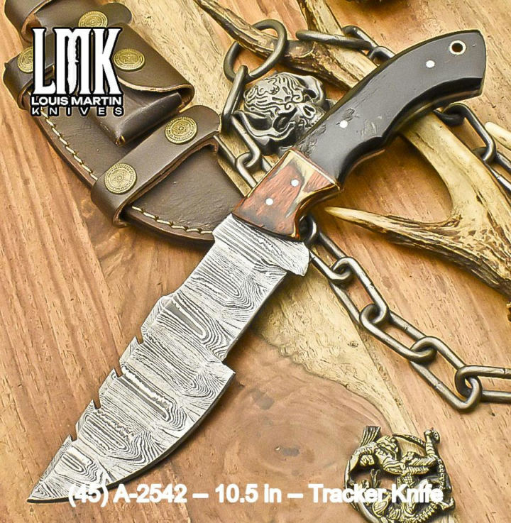 Wholesale tracker knives hand-forged by Louis Martin