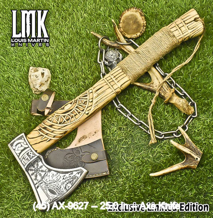 Wholesale axes hand-forged by Louis Martin