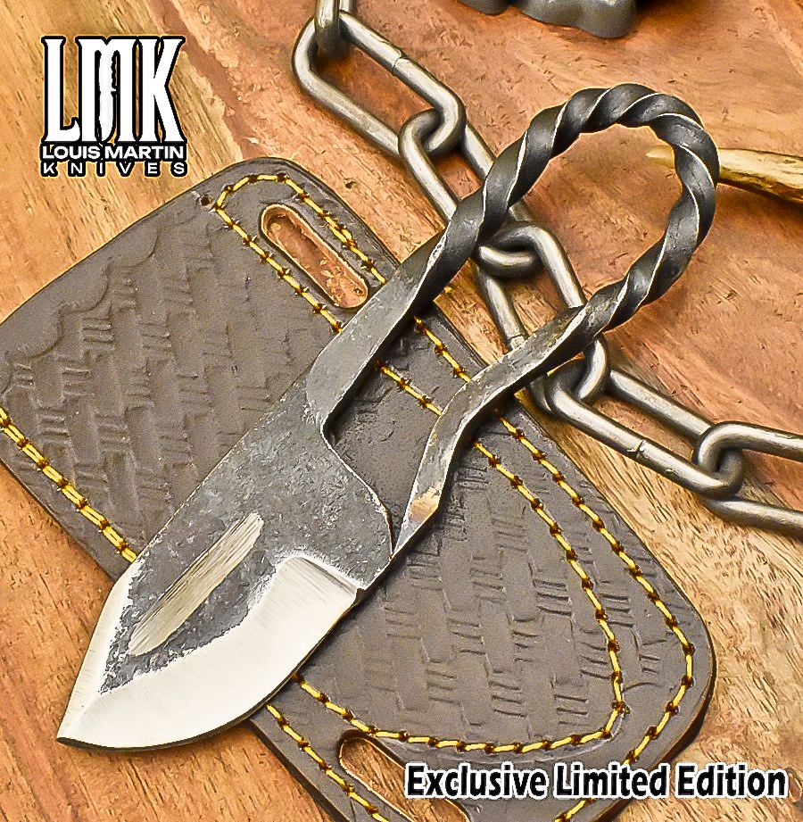 Wholesale railroad knives hand-forged by Louis Martin