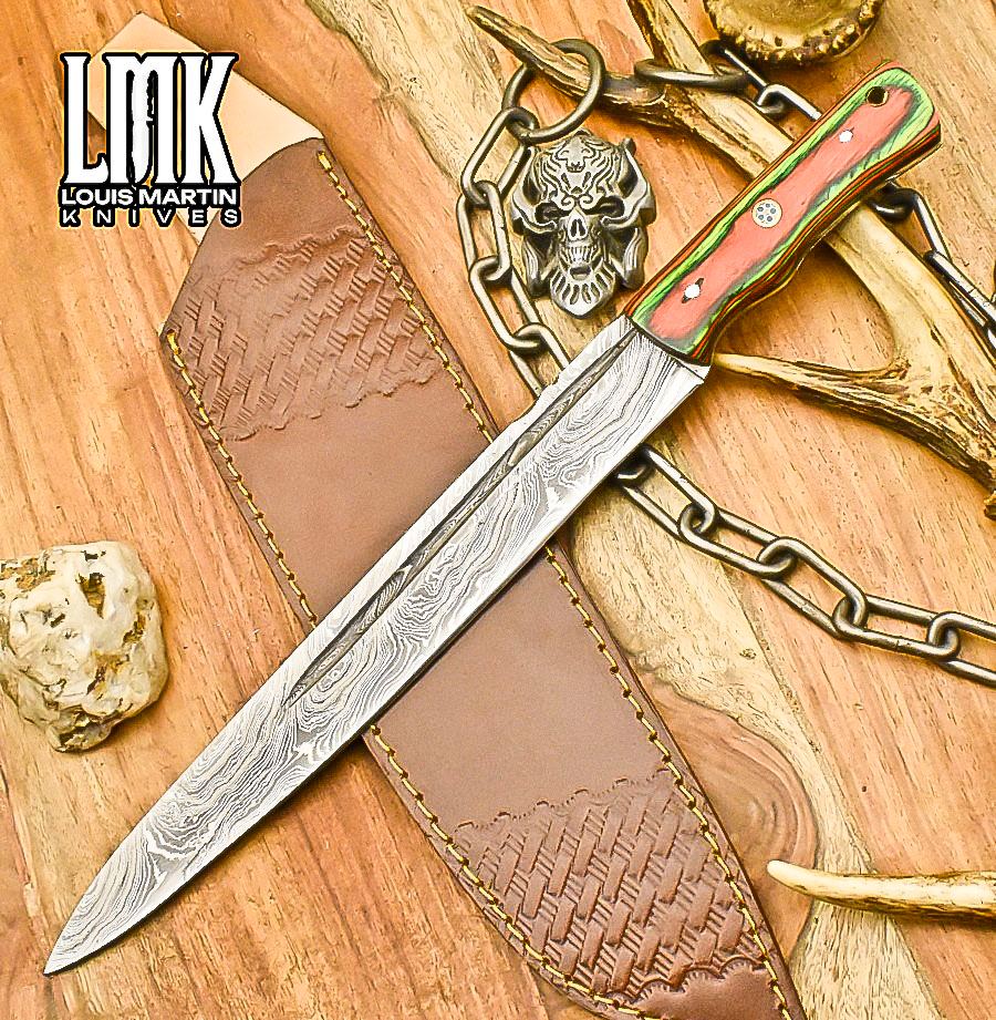 Wholesale machete bowie knives hand-forged by Louis Martin