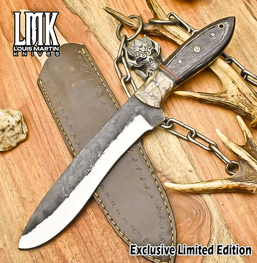 Wholesale machete bowie knives hand-forged by Louis Martin