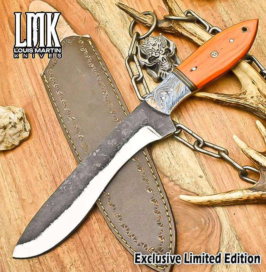 Wholesale machete bowie knives hand-forged by Louis Martin
