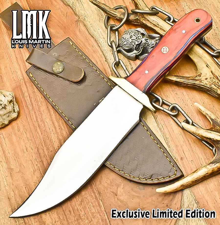 Wholesale machete bowie knives hand-forged by Louis Martin