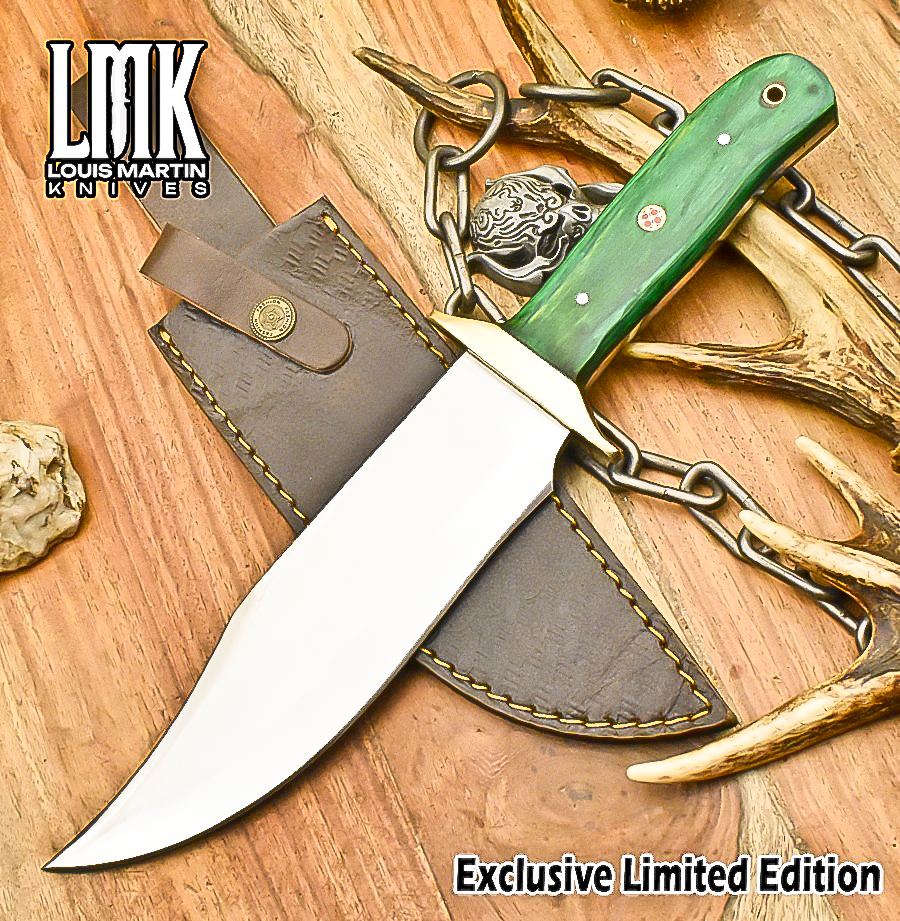 Wholesale machete bowie knives hand-forged by Louis Martin