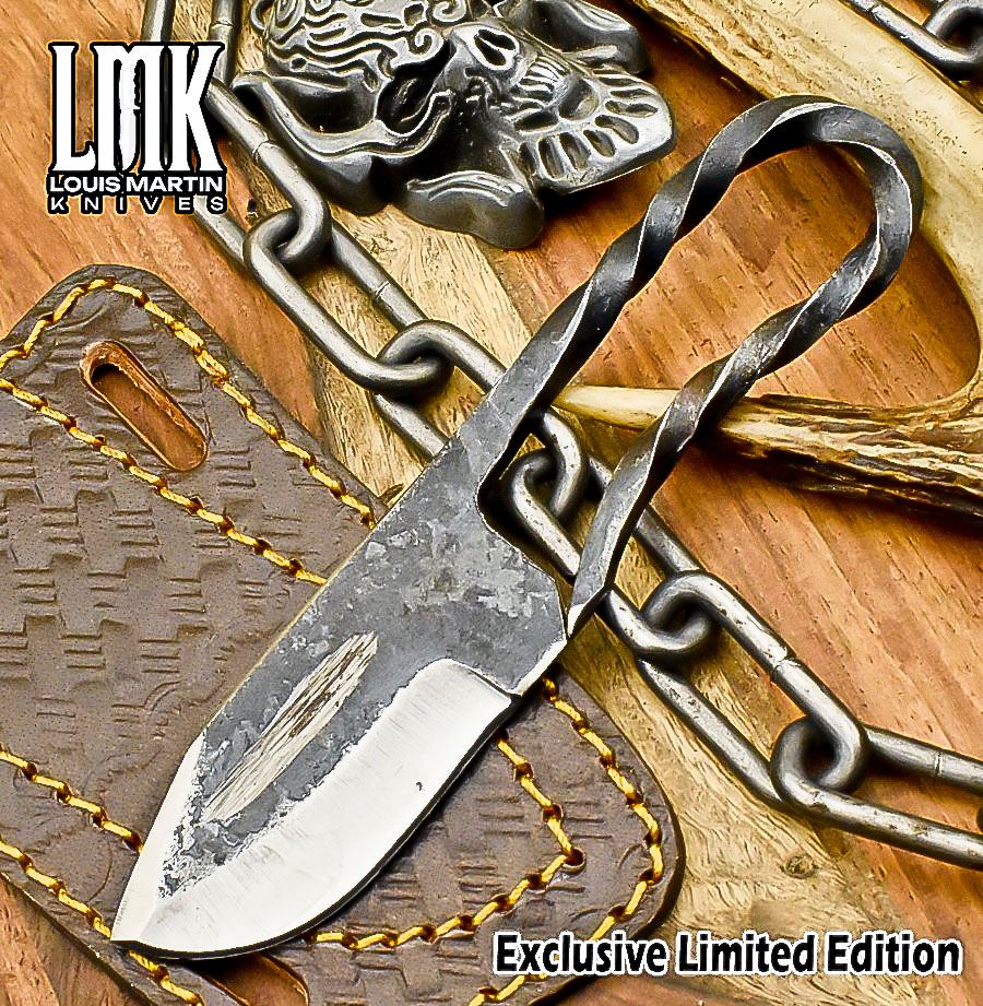Wholesale railroad knives hand-forged by Louis Martin