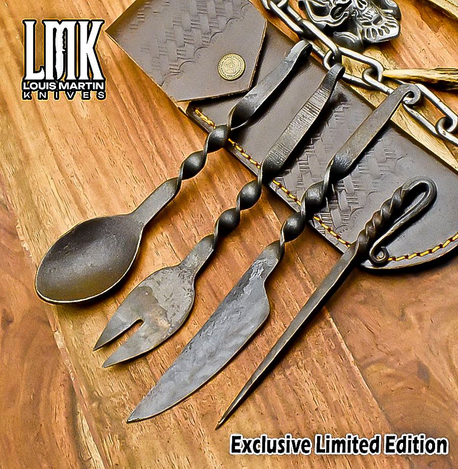 Wholesale antique table sets hand-forged by Louis Martin