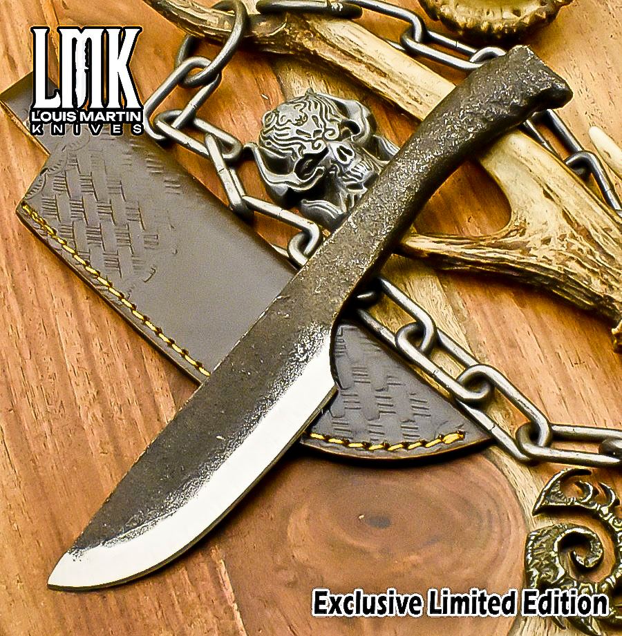 Wholesale railroad knives hand-forged by Louis Martin