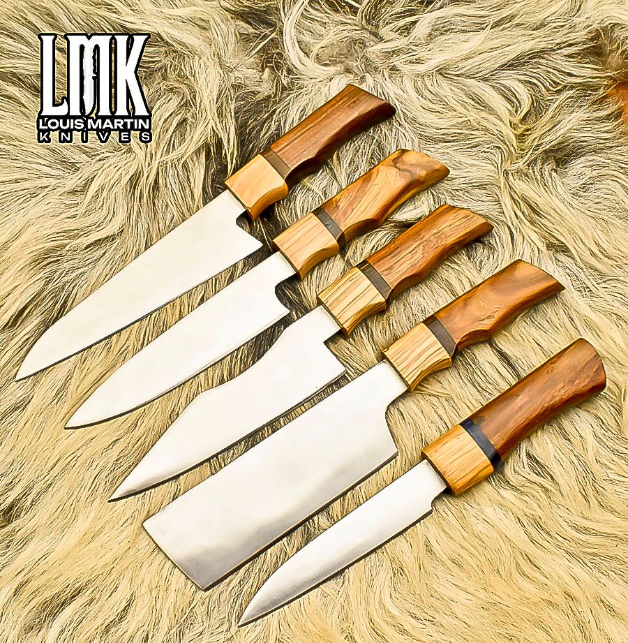 Wholesale kitchen knives & knife sets hand-forged by Louis Martin