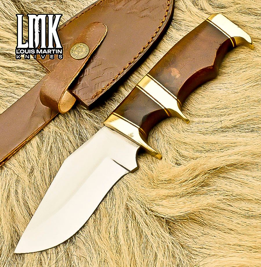 Wholesale hunting skinner knives hand-forged by Louis Martin