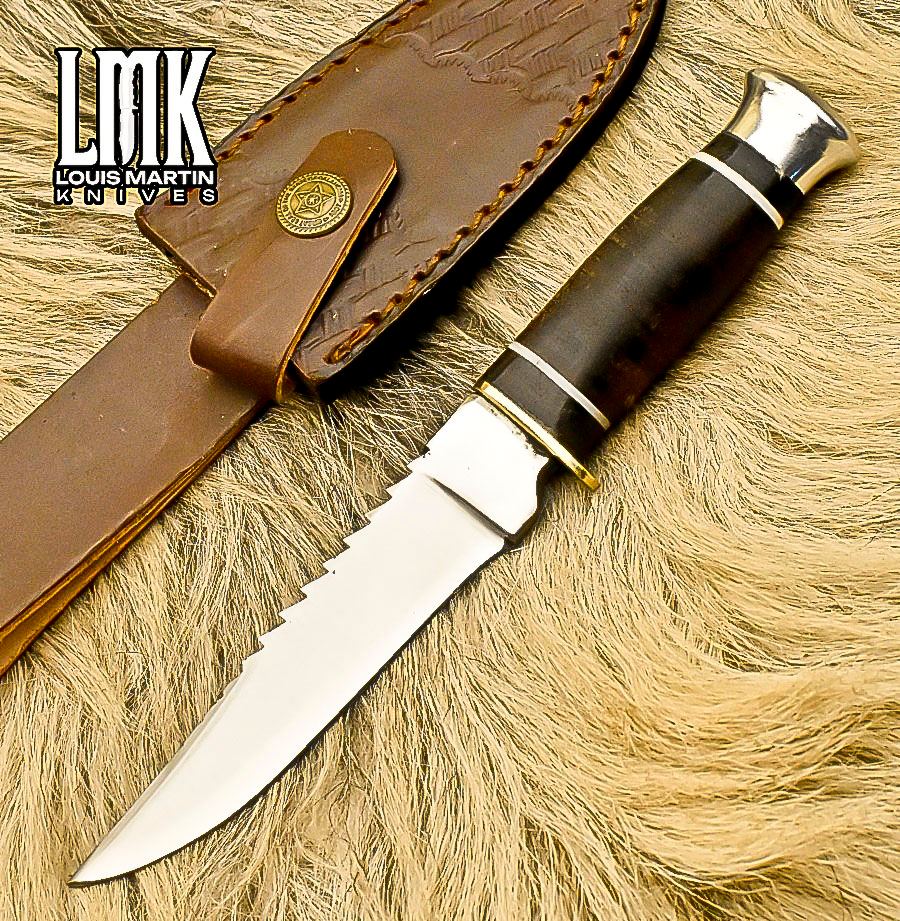 Wholesale hunting skinner knives hand-forged by Louis Martin