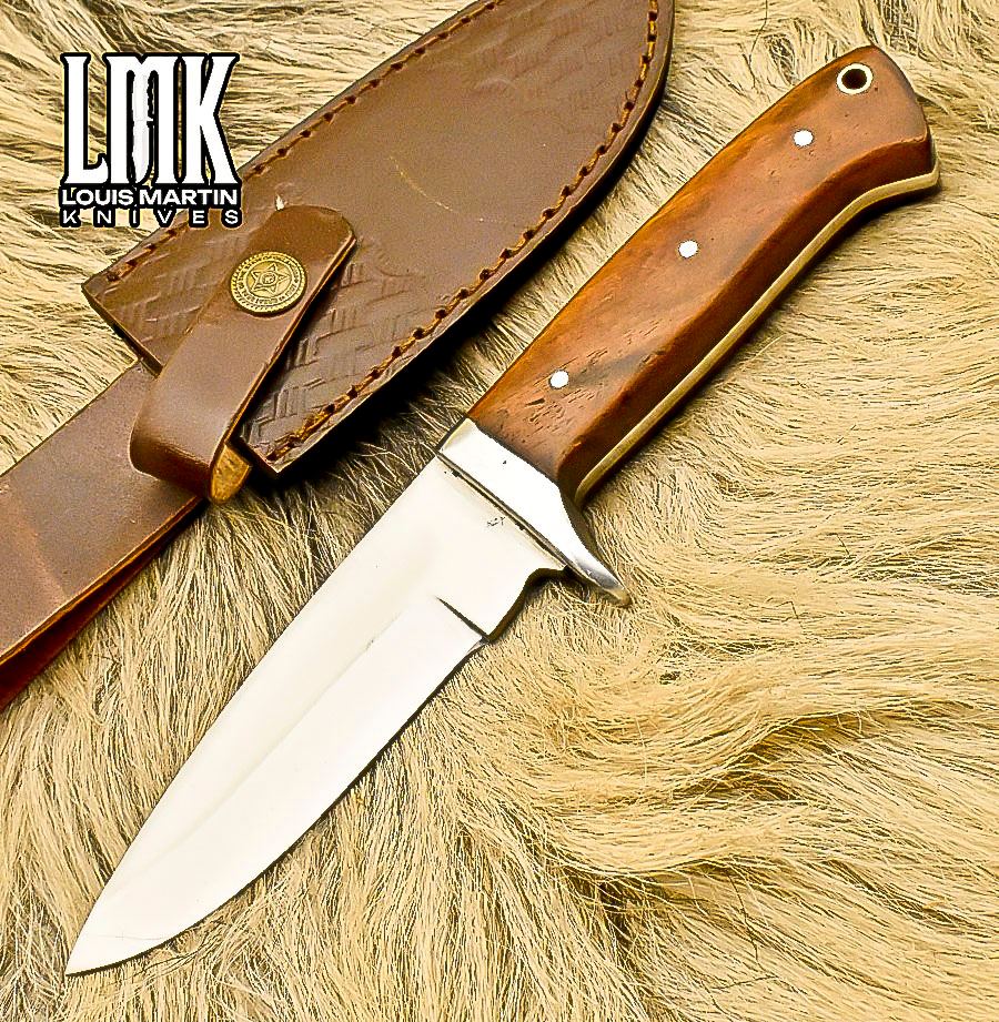 Wholesale hunting skinner knives hand-forged by Louis Martin