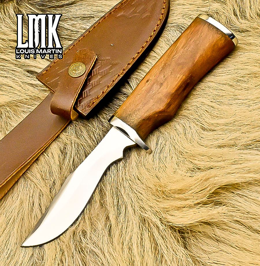 Wholesale hunting skinner knives hand-forged by Louis Martin