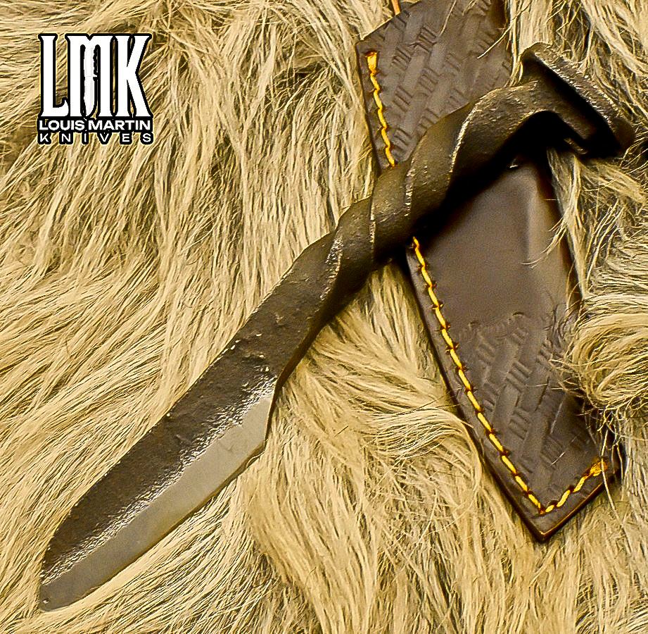 Wholesale railroad knives hand-forged by Louis Martin