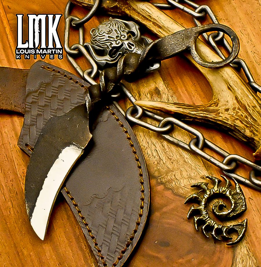 Wholesale railroad knives hand-forged by Louis Martin