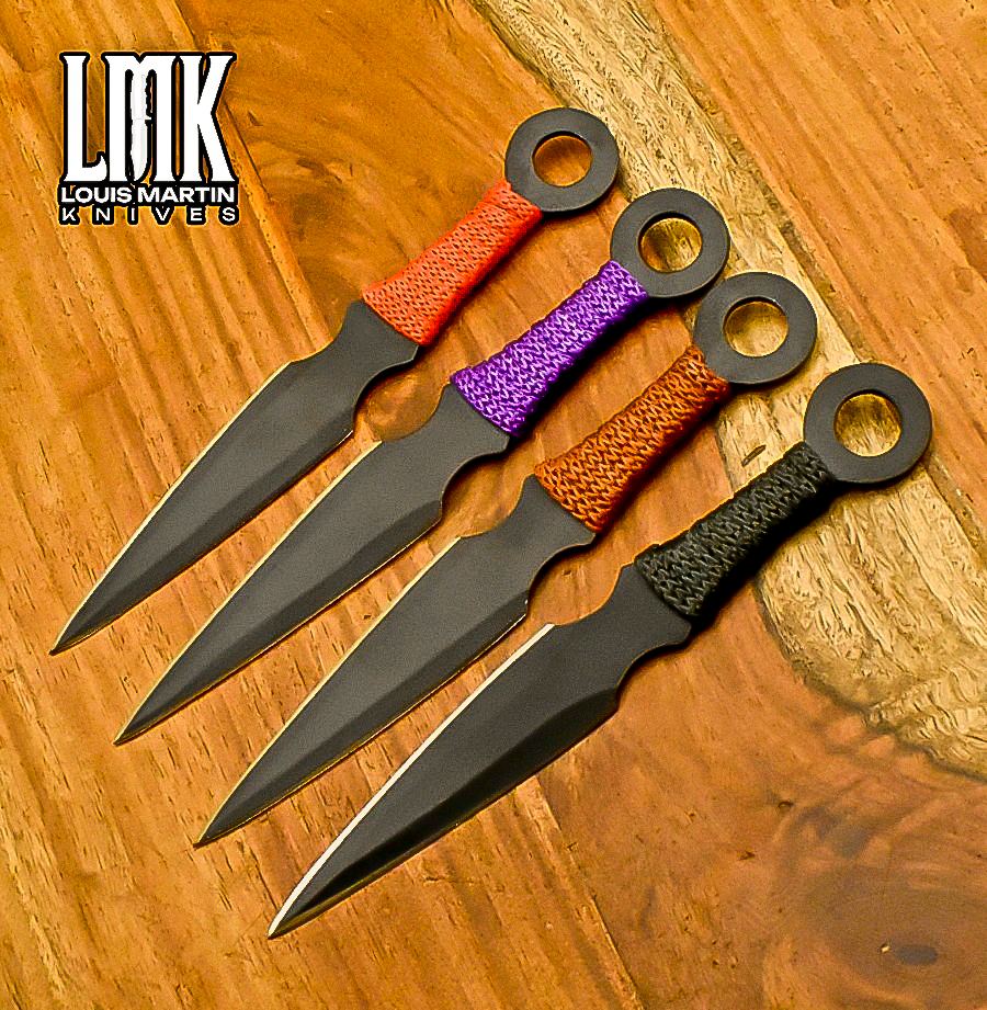 Wholesale knife blanks: hand-forged damascus blank blades hand-forged by Louis Martin
