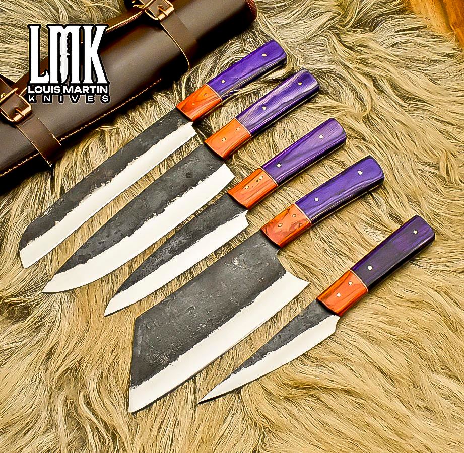 Wholesale kitchen knives & knife sets hand-forged by Louis Martin