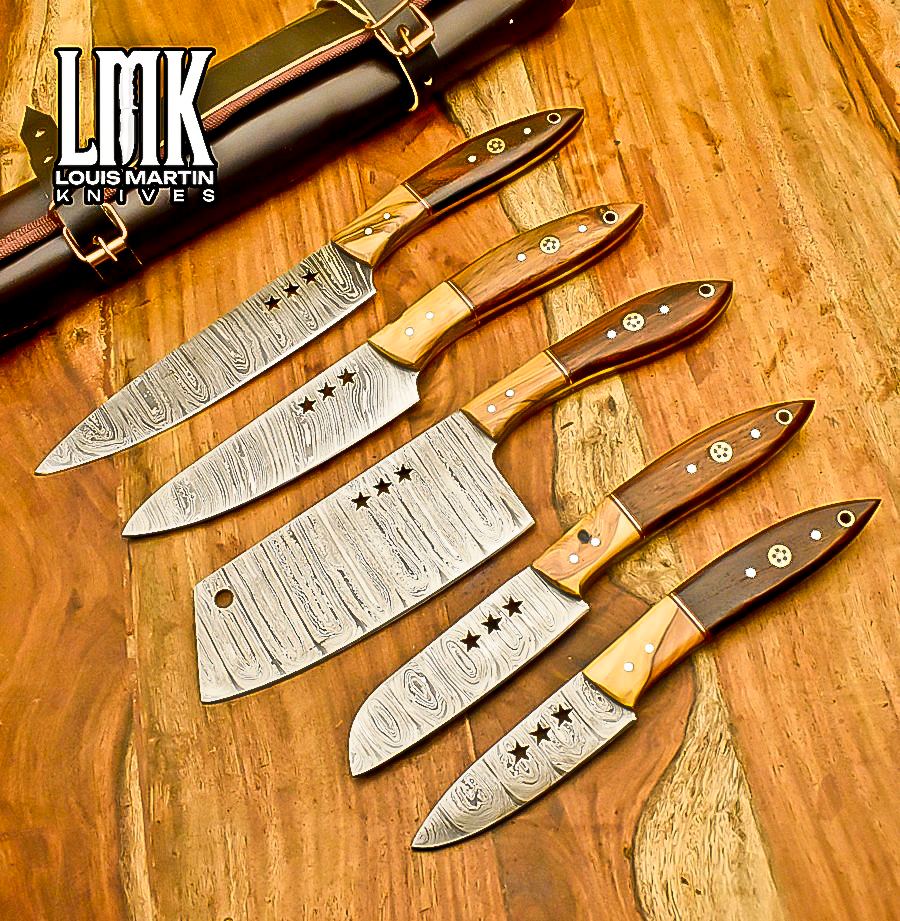 Wholesale kitchen knives & knife sets hand-forged by Louis Martin