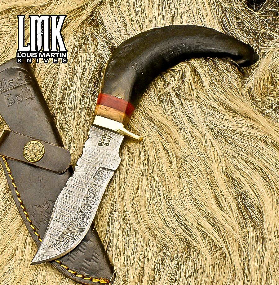 Wholesale gut hook knives hand-forged by Louis Martin