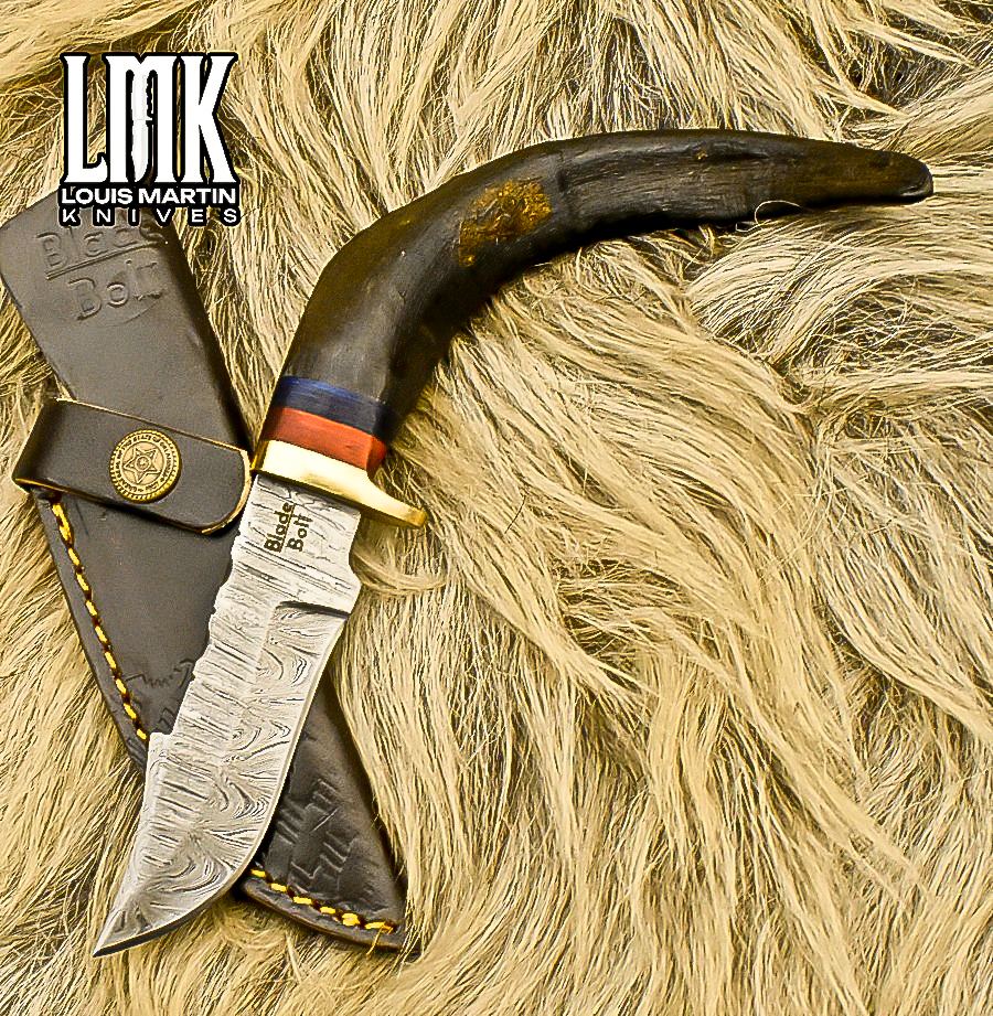 Wholesale gut hook knives hand-forged by Louis Martin
