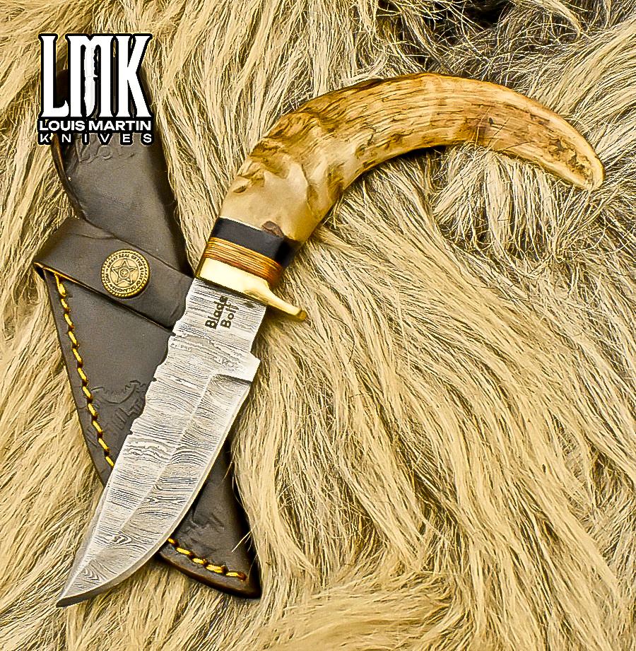 Wholesale gut hook knives hand-forged by Louis Martin