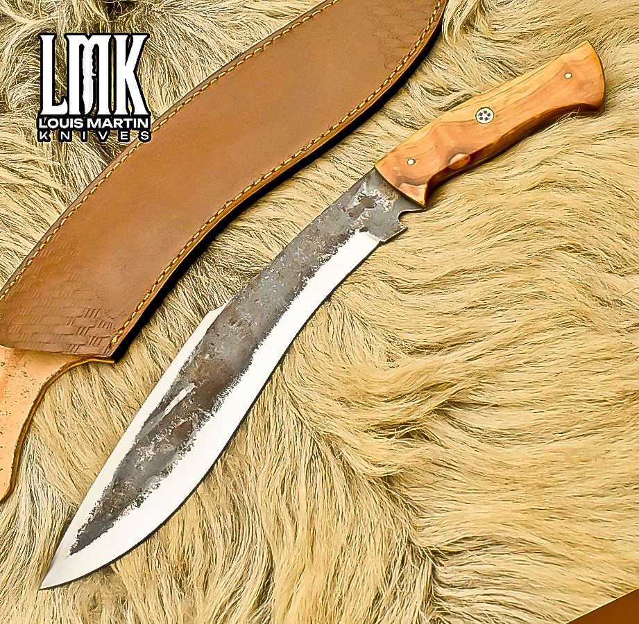 Wholesale kukri knives hand-forged by Louis Martin
