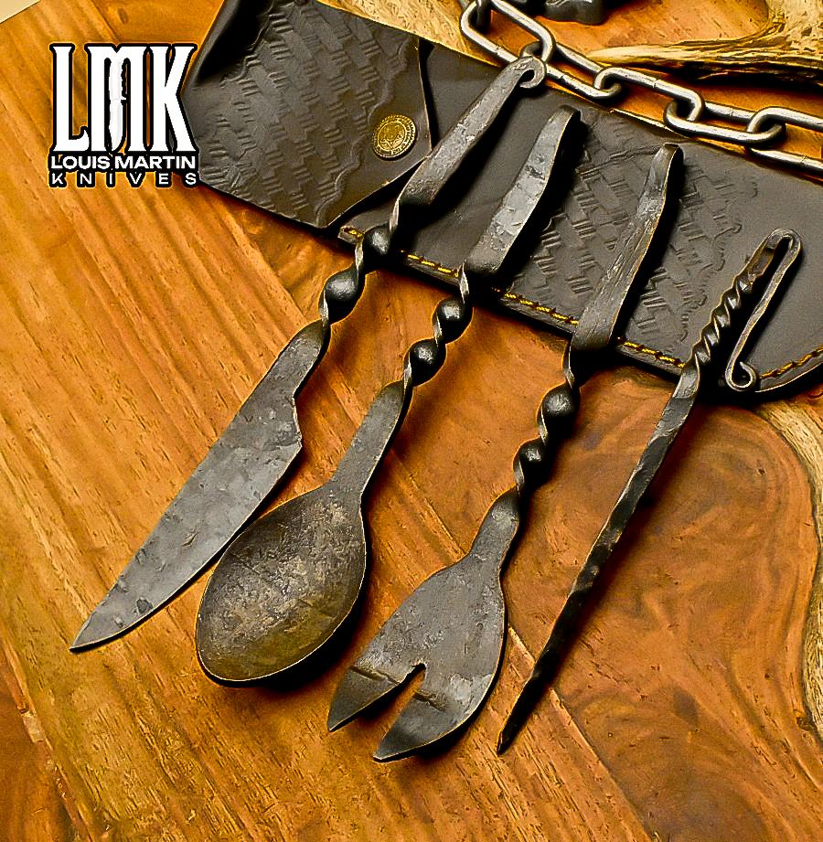 Wholesale antique table sets hand-forged by Louis Martin