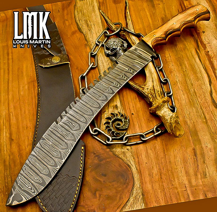 Wholesale kukri knives hand-forged by Louis Martin