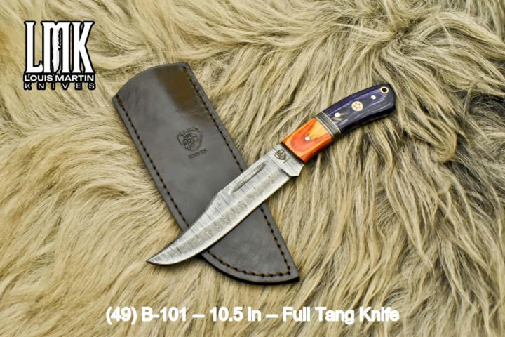 Wholesale full tang knives hand-forged by Louis Martin