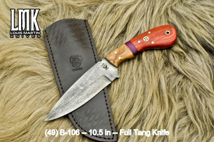 Wholesale full tang knives hand-forged by Louis Martin