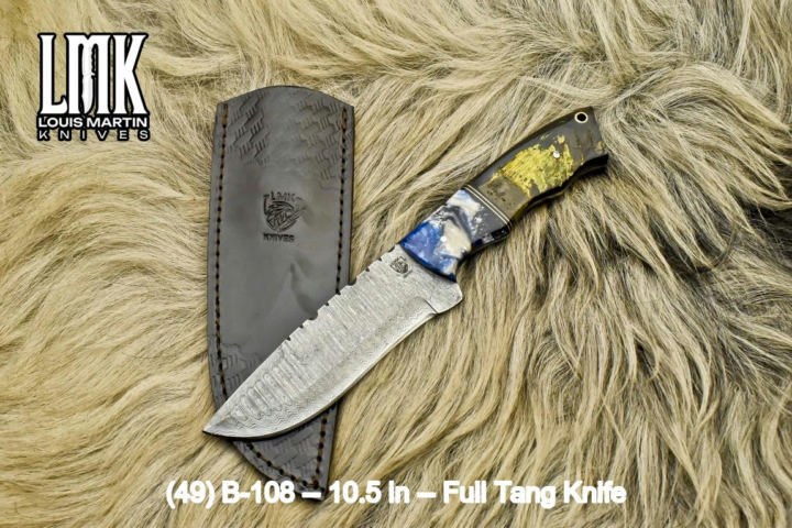 Wholesale full tang knives hand-forged by Louis Martin