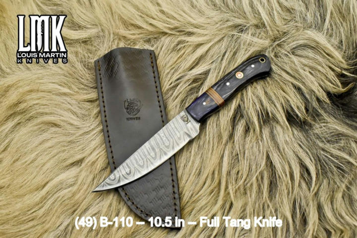 Wholesale full tang knives hand-forged by Louis Martin