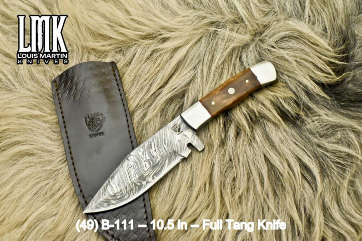 Wholesale full tang knives hand-forged by Louis Martin
