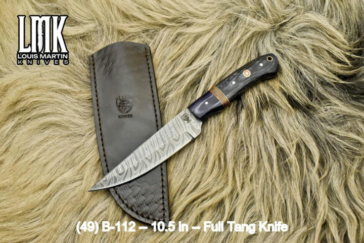 Wholesale full tang knives hand-forged by Louis Martin
