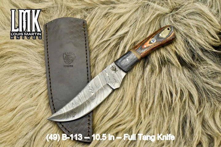 Wholesale full tang knives hand-forged by Louis Martin