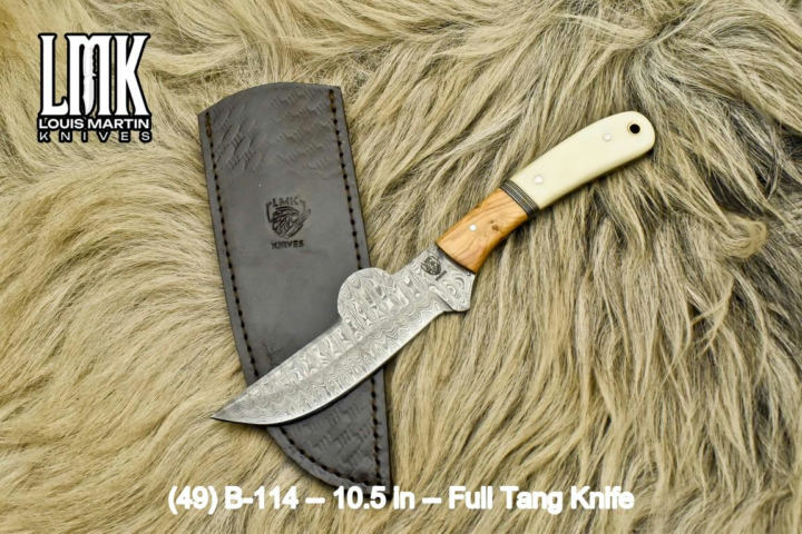 Wholesale full tang knives hand-forged by Louis Martin