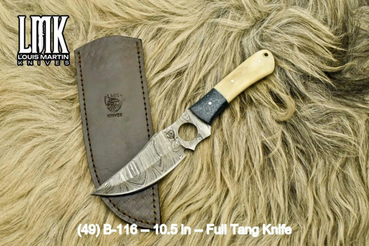 Wholesale full tang knives hand-forged by Louis Martin