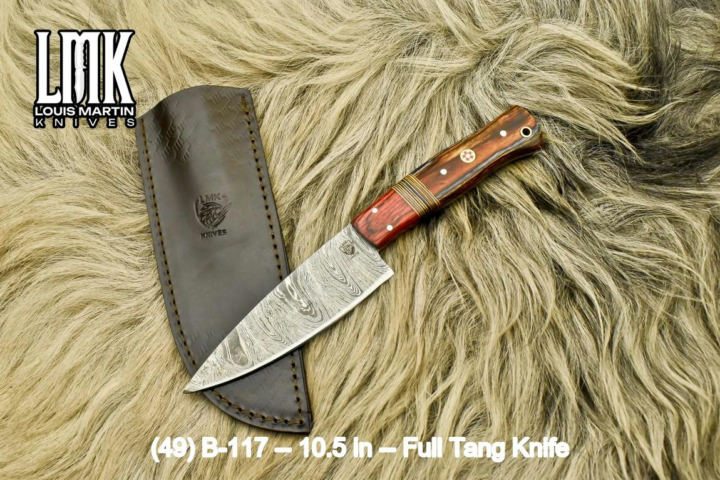 Wholesale full tang knives hand-forged by Louis Martin
