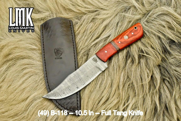 Wholesale full tang knives hand-forged by Louis Martin