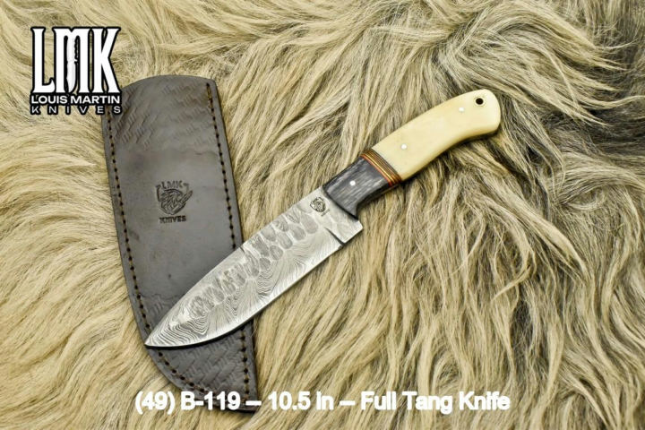 Wholesale full tang knives hand-forged by Louis Martin