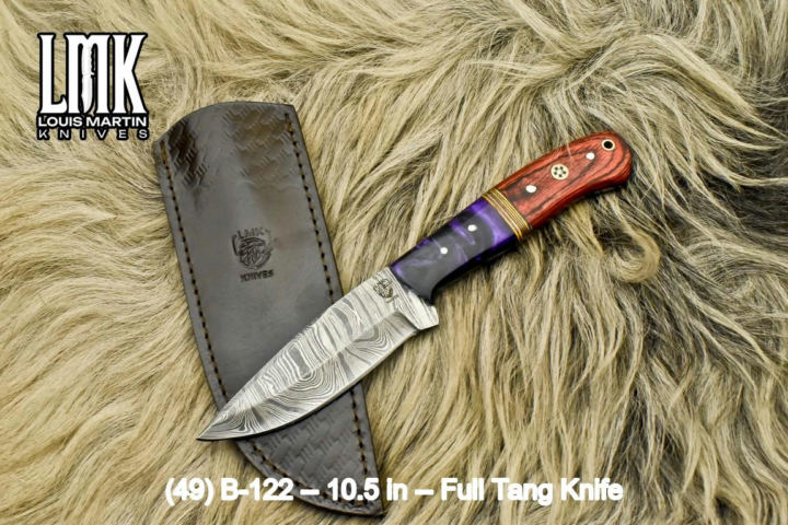 Wholesale full tang knives hand-forged by Louis Martin